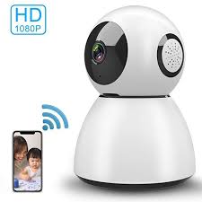 Zeetopin Wifi Ip Camera Home Security Camera Indoor 1080p Fhd With Night Vision Motion D Wireless Home Security Security Cameras For Home Home Security Systems