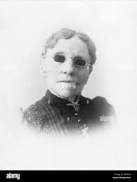 FRANCES JANE CROSBY /n(1820-1915). American hymn writer. Photograph, n.d  Stock Photo