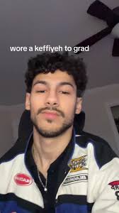 Boy Wearing Keffiyeh