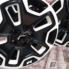 If your order contains an out of stock swatch, we will create that swatch for you, then ship your entire swatch order. Prismatic Powders Powder Coated Two Toned 17 Inch Wheels In Pss 0106 And Pss 5690 17 Inch Wheels Rims For Cars Prismatic