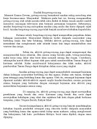 Pengertian, manfaat, kegiatan, contoh, unsur, tujuan, azas, nilai dll. Faedah Bergotong