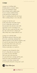 Courage Poem By Edgar Albert Guest Success Poem William Wordsworth Poems Inspirational Words