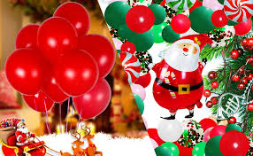 It's hard to steal the spotlight from santa — unless you're the grinch, a greener and much meaner version of claus. Tuwuna Christmas Balloons Christmas Party Decorations Supplies Kids Xmas Party Favor Decorations Perfect For Your Theme Party Toys Games Balloons Pogrebnoneven Rs