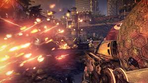 La ficción pulp, burnout, duke nukem y firefly inspiraron el equipo durante el desarrollo del juego. Bulletstorm And Duke Nukem