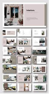 Creative Interiors Design Presentation Template Original And High Quality Powerpoint Templates Interior Design Portfolio Layout Portfolio Design Layout Architecture Portfolio Layout