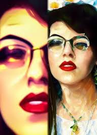 Has Rachel from accounts got her previous counterpart's skull behind her?