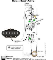 Read electrical wiring diagrams from negative to positive plus redraw the signal being a straight collection. Standard Esquire Wiring Diagram Schaltplan Gitarrenbau Gitarre