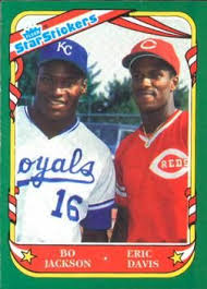 Discover hundreds of ways to save on your favorite products. 1987 Fleer Star Stickers 132 Bo Jackson Eric Davis The Trading Card Database Eric Davis Bo Jackson Cincinnati Reds Baseball