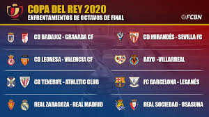 Get all the latest spain copa del rey live football scores, results and fixture information from livescore, providers of fast football live score content. These Are The Round Of 16 Finals Of The Copa Del Rey