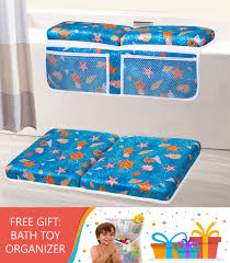 1.5 thick and will not compress or absorb water, making it great for heavy duty activities outdoors, knee pad for bathing baby, garden gifts for women, mechanic mat, bath pad, kneeling pad for bathtub or going down on one knee. Baby Bath Kneeler And Elbow Rest Quick Dry Machine Washable Bathtub Kneeling Pad And Elbow Rest