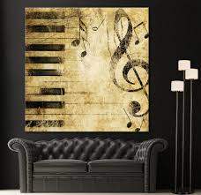 Black And White Music Artwork Black White Piano Keys Music Note Canvas Home Fine Wall Art Prints Print Decor Ebay Music Room Decor Music Decor Wall Art Prints