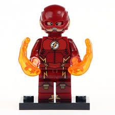 Minifigure Flash Dc Comics Super Heroes Compatible Lego Building Blocks Toys Flash Dc Comics Lego Custom Minifigures Lego