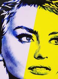 Sophia Loren x2 Icon /// Contemporary Street Pop Art Painting Actress  Fashion
