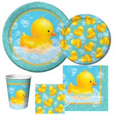 4 out of 5 stars with 27 ratings. Bubble Bath Ducky Baby Shower Party At Lewis Elegant Party Supplies Plastic Dinnerware Paper Plates And Napkins