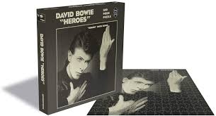 We can be heroes, just for one day. David Bowie Heroes 500 Teile Rock Saws Puzzle Online Kaufen