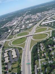 Four Leaf Clover Freeway City Road City Skyline Great Places