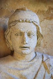 Prophet (head). Bordeaux, cathedral, Portail Royal (c. 125…