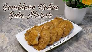 8 gr ragi instan 6. Kue Gemblong Ketan Gula Merah Food Chicken Wings Bacon