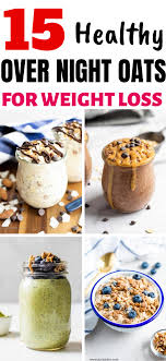 You can eat overnight oats at home, on the go or at your desk and it's a great way of. 15 Healthy Overnight Oats Recipes For A Healthy Breakfast Juelzjohn Overnight Oats Recipe Healthy Low Calorie Overnight Oats Overnight Oats Healthy