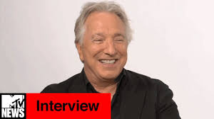 When i'm 80 years old and sitting in my rocking chair, i'll be reading harry potter, the quote card says. Alan Rickman Interview Mtv News Youtube