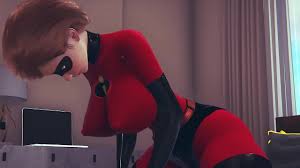 Helen Parr aka Elastigirl tests the flexibility of her super suit - XNXX.COM