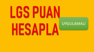 Liseye geçiş sınavı, lgs puan hesaplama aracı ve 8. Lgs Puan Hesaplama Youtube