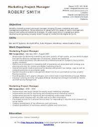 Want to save time and have switch to: Marketing Project Manager Resume Samples Qwikresume