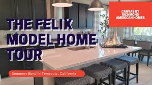 We work with all the major furniture manufactures such as ashley, coaster, furniture of america, acme and many many more!we operate on low margins and strive to provide the best quality. The Felix Sommers Bend Canvas By Richmond American Homes Temecula California Youtube