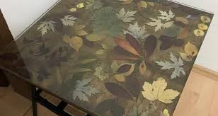 Here we have some of the most creative upcycled coffee table ideas to make your home look a wow,,,,, thanks to all the creators out there. Coffee Table Makeover Cool Idea For Preserving Autumn Leaves