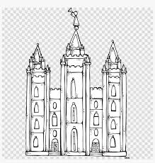 Temple coloring pages creative images. Temple Coloring Page Lds Clipart Salt Lake Temple Mesa Png Image Transparent Png Free Download On Seekpng