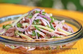 Manus Kuchengefluster Manu S Schweizer Wurstsalat German Food Dessert German Cuisine European Food