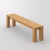 You can place a bench on one side of the table. 1
