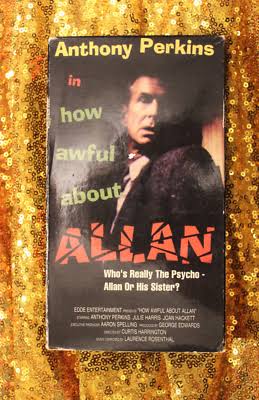 How Awful About Allan VHS Horror Rare HTF Anthony Perkins EDDE Release D2 |  eBay
