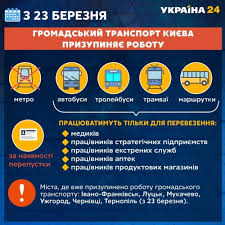 Цей день вважається магічним, краще не купувати нічого нового і відмовитися від операцій. Moovit U Kiyevi Z 23 Bereznya Zupinyayut Ves Gromadskij Transport