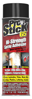 Max Pro Pro Stick 65 Hi Strength Spray Adhesive 5023 Industrial Instruments Supplies