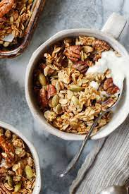 Seeded Pecan Granola Recipe Recipe Pecan Granola Recipe Recipes Breakfast