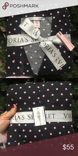 Black And White Polka Dot Pajamas Victoria Secret Polka Dot Flannel Pajamas Set Flannel Pajama Sets Flannel Pajamas Pink Polka Dots