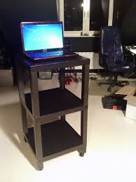 Standing Workplace Triple Lack Side Table Rolling Dirt Cheap Ikea Hackers Ikea Classroom Ikea Lack Side Table Ikea Lack