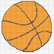 Angels Crochet Basketball Chart