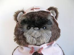 Vintage Ewok Paploo Plush Star Wars Return Of The Jedi Kenner Ewok Pet Toys Kenner