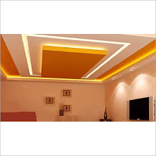 Gypsum boards are larger than ceiling tiles. False Ceiling Design In Ballimaran Delhi 4 Knots Constructions And Interiors