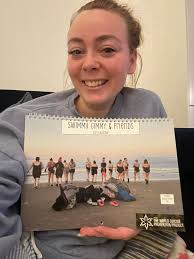 Feeling very grateful to have such supportive incredible people in my life.  Albie's gift team at the Inverness Half did soo good today, smiled through  the cold and made me-and I'm sure