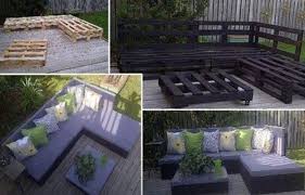 Diy Outdoor Seating Made From Pallets Diy Patio Outdoor Decor Pallet Patio Furniture