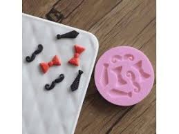 Moule Moustache Et Cravate Modele De Moustache Pate A Sucre Moule En Silicone
