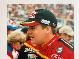 Jerry Nadeau Autographed 8x10 Photo (2001) UAW Delphi Racing In Person  Signed