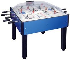 Shelti Breakout Home Dome Hockey Table Blue Air Hockey Table Air Hockey Hockey