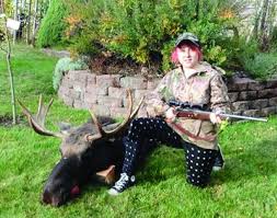Elizabeth Fitzwater gets a moose | Outdoors ...