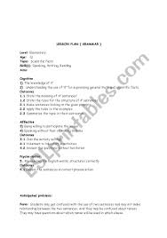 Learning objectives(s) that this lesson is contributing to (link division into four groups.(by seasons). English Worksheets Lesson Plan Of Conditional Type Zero