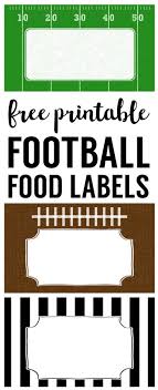 Birthday Boy Free Birthday Nutrition Facts Label Template Football Food Labels Free Printable Paper Trail Design Diy Football Party Football Party Decorations Sports Birthday Party
