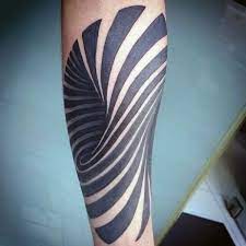 65 amazing optical illusion pictures. 100 Optical Illusion Tattoos For Men Eye Deceiving Designs